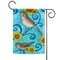 Toland Home Garden Blue and Brown Singing Sparrow Outdoor Rectangular Mini Garden Flag 18" x 12.5"